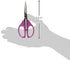 Havel's Sew Creative 5-1/2-Inch Curved Tip Sewing/Quilting Scissors-Pink Comfort Grips